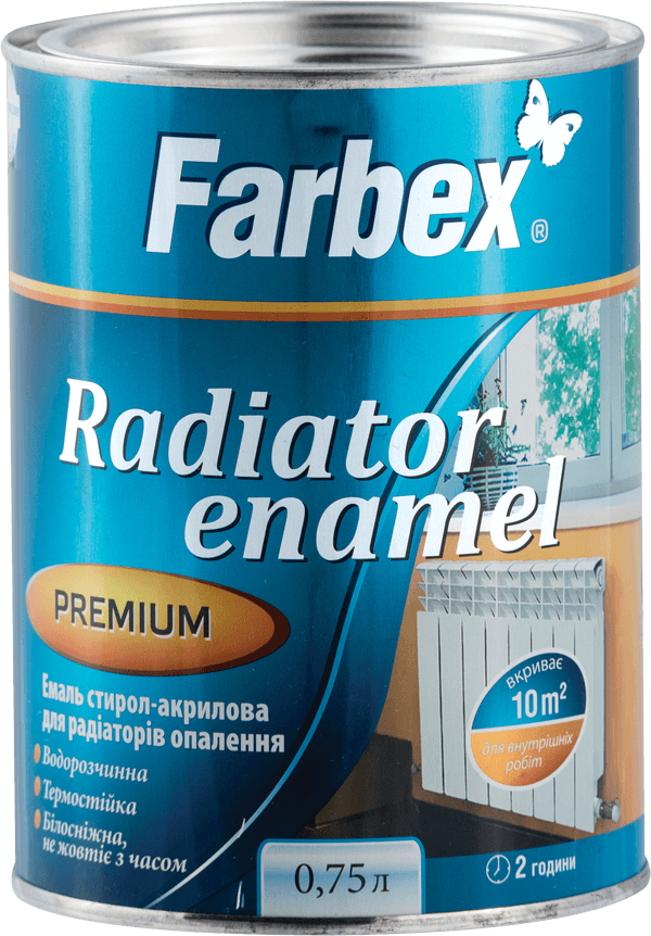 Farbex „RADIATOR ENAMEL” Vizes bázisú radiátor zománcfesték