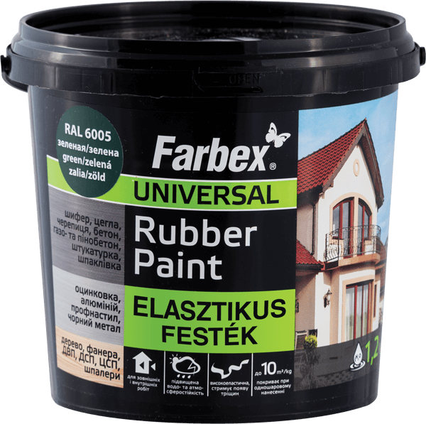 Farbex „Rubber Paint” univerzális elasztikus festék