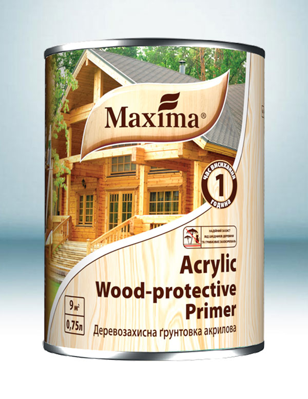 Maxima “ACRYLIC WOOD PRIMER” Vizes bázisú fa alapozó