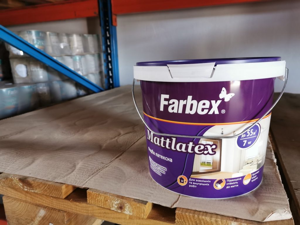 Farbex mattlatex festék