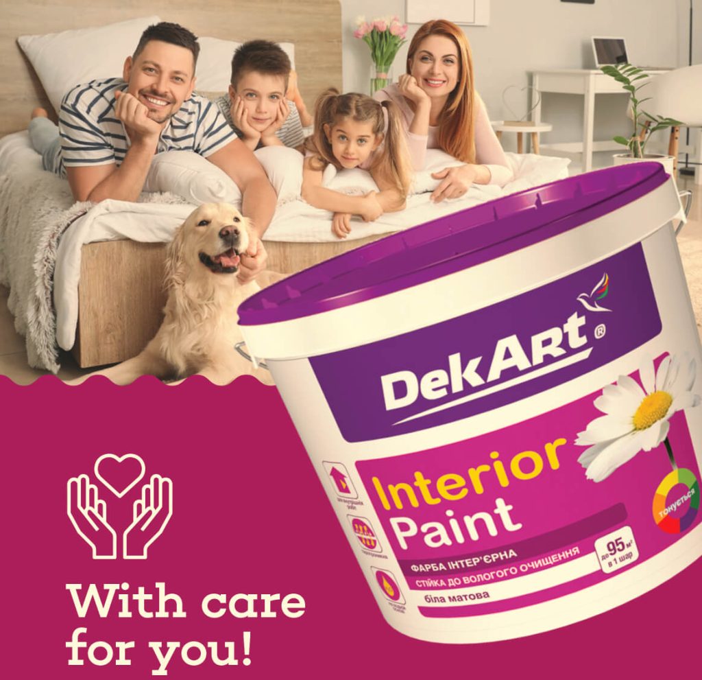 Dekart „Interior Paint” beltéri falfesték