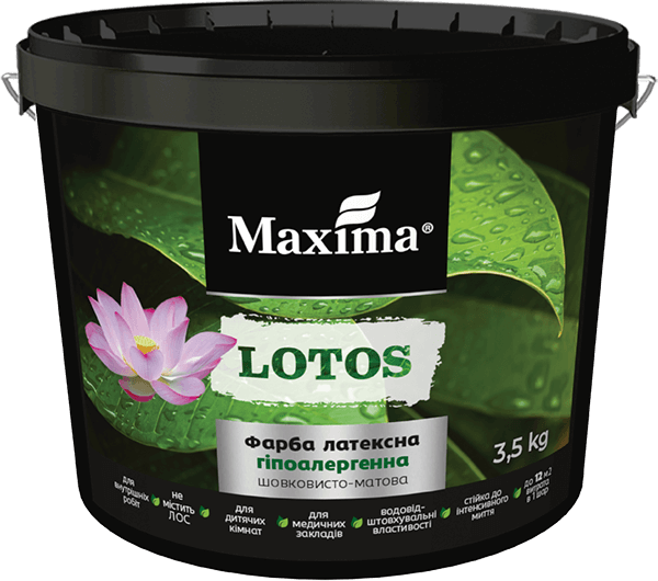 Maxima „Lotos” beltéri falfesték