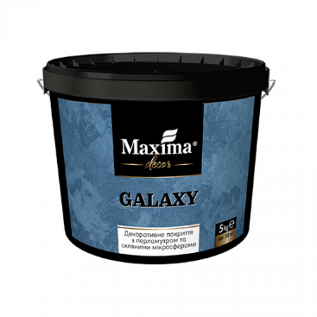 Maxima decor „Galaxy” dekorációs bevonat gyöngyházzal és üvegmikrogömbökkel