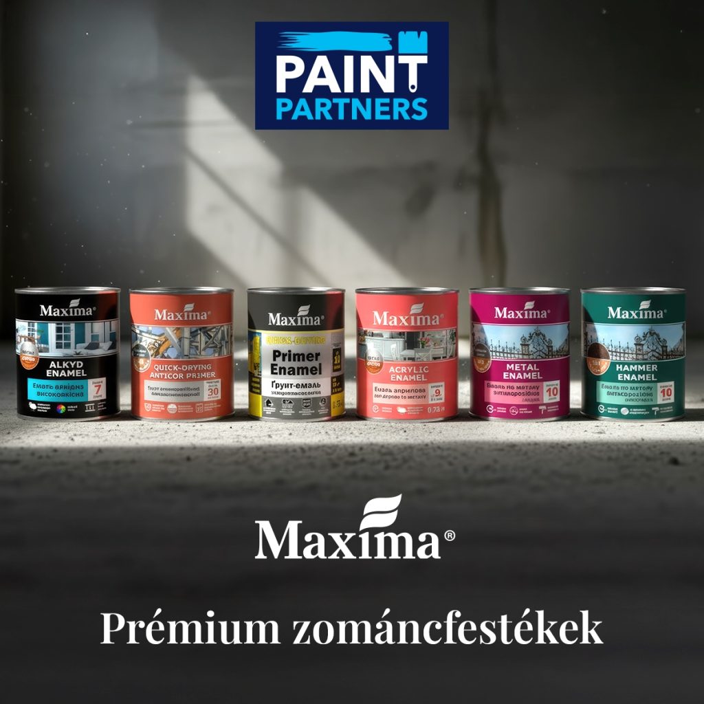 Bemutatjuk a Maxima zománcfestékek új dimenzióját! Prémium védelem és tökéletes felület!