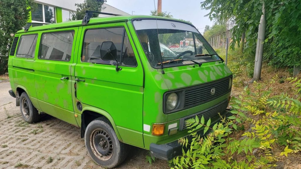 Egy újabb különlegesség: VW Transporter & Farbex Rubber Paint #1